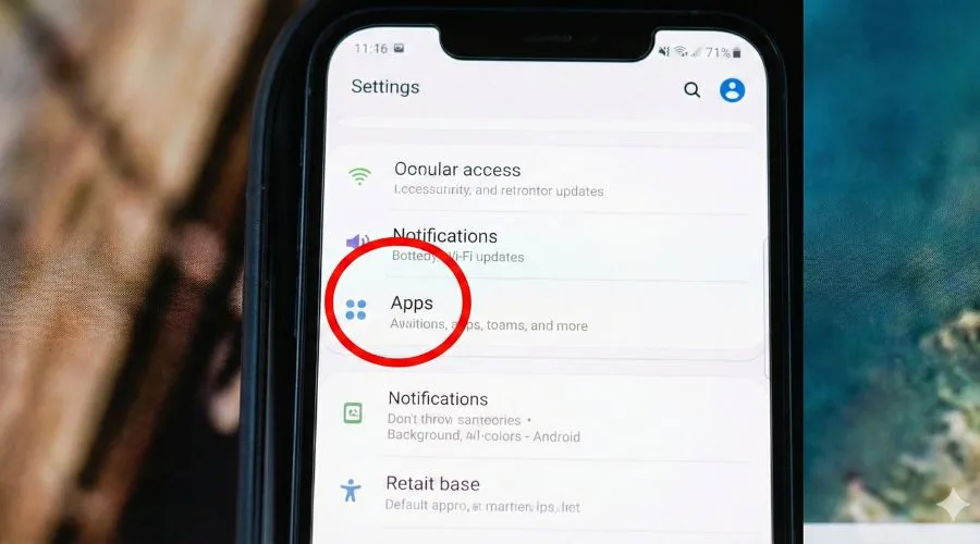 Navigate to Settings