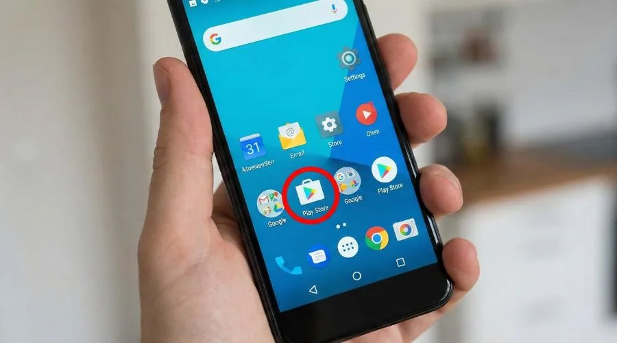 Open Google Play Store