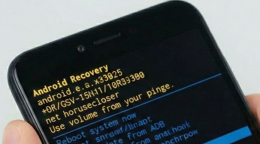 Įeikite į atkūrimo režimą