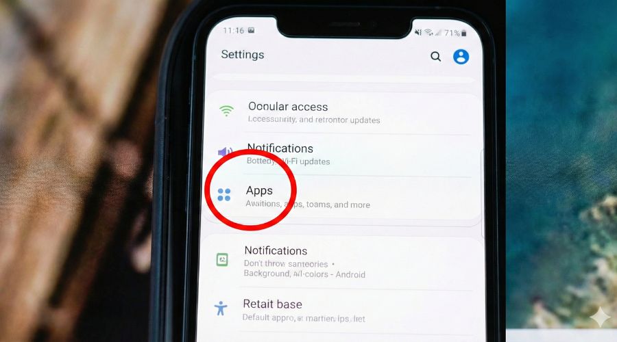 Eikite į nustatymus