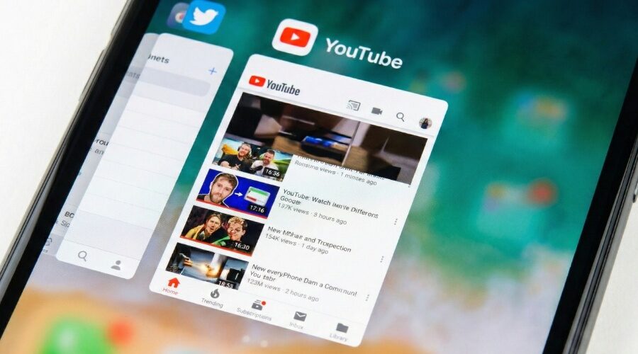 Braukimas programos kortelę aukštyn